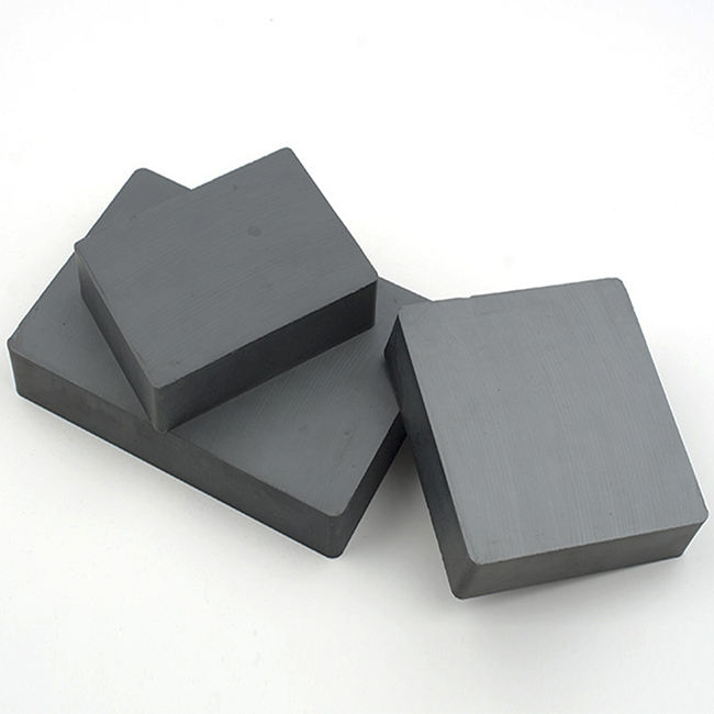 China Wholesale Professional Customized Excellent Quality Magnete Ferrite Grade 3 Ceramic Ferrite Magnets Block